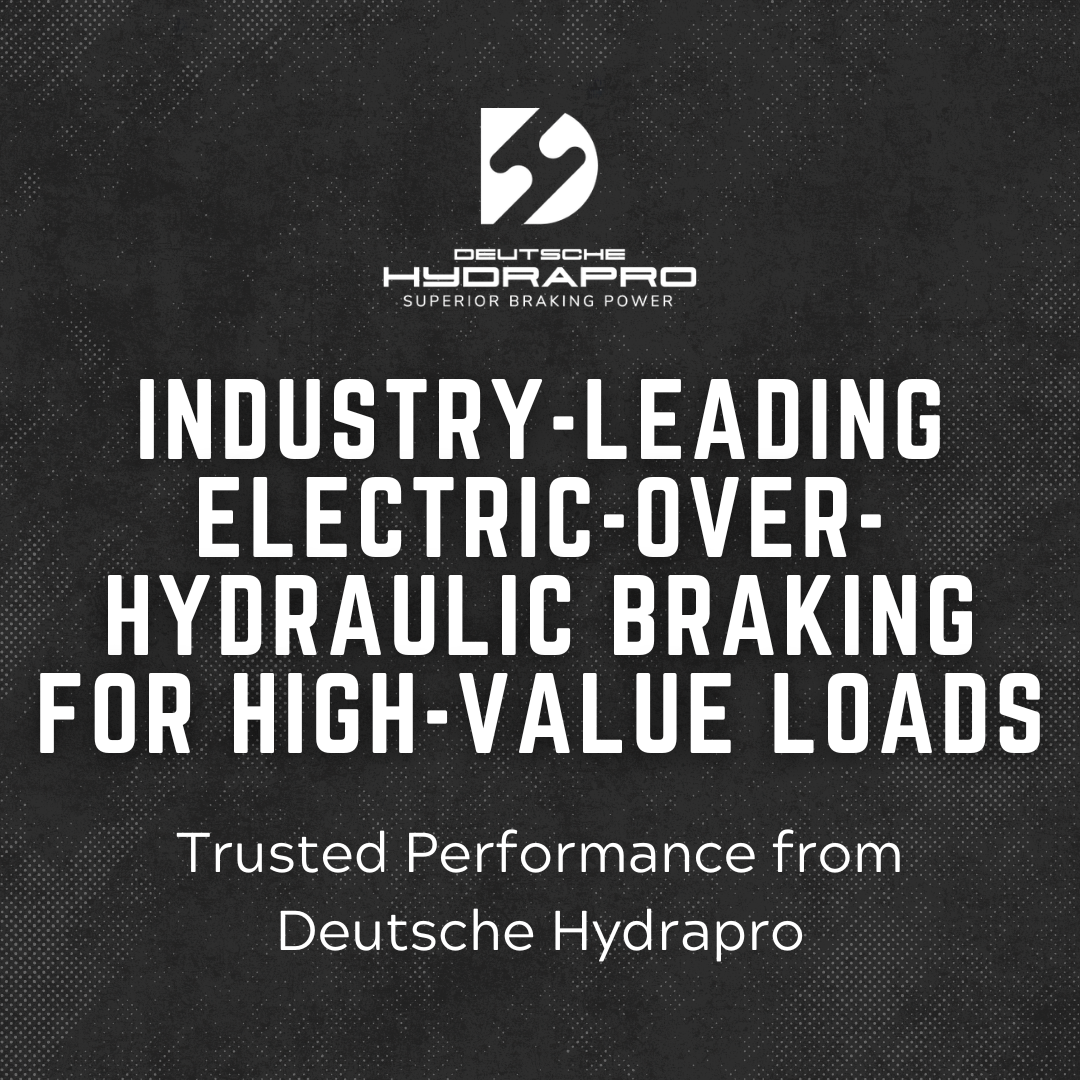 Industry-Leading Electric-Over-Hydraulic Braking for High-Value Loads